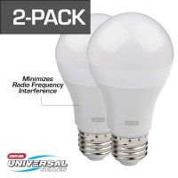 Genie Gledb2R2 2 Pack Garage Door Opener Led Light Bulb 4000Kwhite