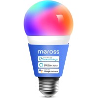 Meross Smart Light Bulb, Smart Wifi Led Bulbs Works With Alexa, Dimmable E26 Multicolor 2700K-6500K Rgbww, 810 Lumens 60W Equivalent,No Hub Required, 1 Pack