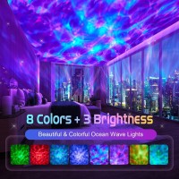 One Fire Galaxy Projector Star Projector Galaxy Light 16 Color Changingwhite Noise Sky Light Projector For Bedroom Bluetooth