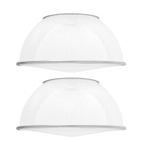 Hyperlite 60 Degree Pc Reflector Only For Hero Series Led High Bay Light 2-Pack (Milky Reflector With Cover)