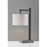 Homeroots Lighting 10 X 1325 X 225 Black Metal Table Lamp