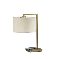 Homeroots Lighting 12 X 145 X 2125 Brass Metal Table