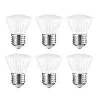 Par16 Led Bulb Daylight 7W Replace 65W Halogen Light Bulbs, 700Lm E26 Base Dimmable For Indoor And Outdoor Lighting, Pack Of 6