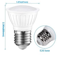 Par16 Led Bulb Daylight 7W Replace 65W Halogen Light Bulbs, 700Lm E26 Base Dimmable For Indoor And Outdoor Lighting, Pack Of 6