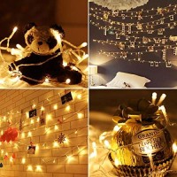 2-Pack Christmas String Lights Outdoor/Indoor, Super Bright 66Ft 200 Led Christmas Tree Lights With 8 Modes, Waterproof Outdoor Twinkle Lights For Wedding Party Bedroom Garden (Warm White)