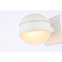 Raine Integrated Led Wall Sconce In White