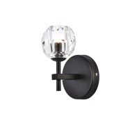 Eren 1 Light Black Wall Sconce