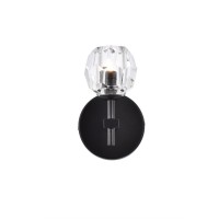 Eren 1 Light Black Wall Sconce