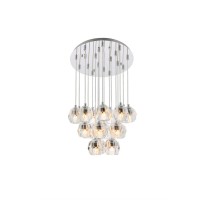 Eren 18 Lights Chrome Pendant