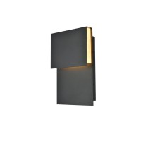 Raine Integrated Led Wall Sconce In Black