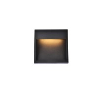 Raine Integrated Led Wall Sconce In Black