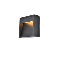 Raine Integrated Led Wall Sconce In Black