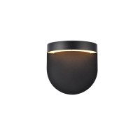 Raine Integrated Led Wall Sconce In Black