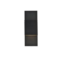 Raine Integrated Led Wall Sconce In Black