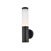 Raine Integrated Led Wall Sconce In Black