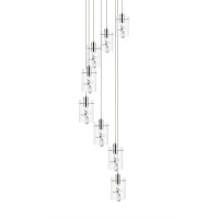 Hana 8 Lights Chrome Pendant