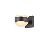 Raine Integrated Led Wall Sconce In Black