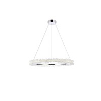 Laurel Led 34 Inch Chrome Pendant