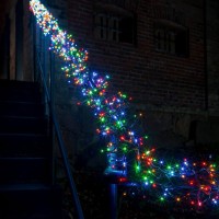 Maokot 72Ft 200 Led Outdoor String Lights,Ip65 Waterproof Solar Christmas Lights With 8 Modes Outside Hanging Lights For Garden Porch Deck Decor Christmas Decorations