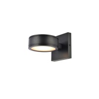 Raine Integrated Led Wall Sconce In Black