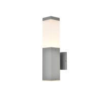 Raine Integrated Led Wall Sconce In Silver