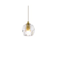 Eren 1 Light Gold Pendant