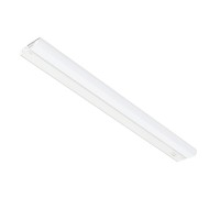 Getinlight Dimmable Hardwired Only Under Cabinet Led Lights 30Inch Daylight White5000K Matte White Finished Etl Listed I