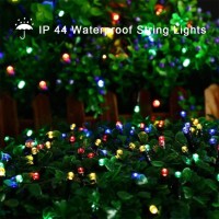 Mygoto Christmas Led String Lights 500L 165Feet 8 Modes 30V Plug In String Lights Green Wire Fairy Outdoor Lights Home Garden Party Wedding Xmas Tree Bedroom Window Tree Decoration(Multicolor)