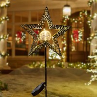 Take Me Star Solar Lights Garden Outdoor Decor Mothers Day Garden Gifts, Waterproof Metal Decorative Stakes For Walkway,Yard,Lawn,Patio