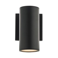 Wac Lighting, Cylinder Led Single Up Or Down Indoor Or Outdoor Wall Light 3000K In White