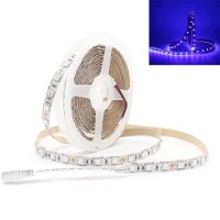 Uv/Ultraviolet Led Strip Light Purple Smd 5050 16.4Ft/5M 300 Leds 12V Led Light For Indoor Party, Body Paint, Wedding