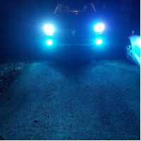 Alla Lighting 3800Lm Pgj13 898 881 Led Bulbs Fog Lights Or Drl, 8000K Blue Xtreme Super Bright 889 886 888 894 896 881X 881L H28 Eti-Smd 12V Replacement