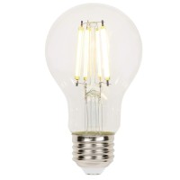 Westinghouse Lighting 5316500 6.5 Watt (60 Watt Equivalent) A19 Dimmable Clear Filament Led Light Bulb, Medium Base, Single