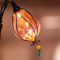 Vigdur Multicolor Fairy String Lights With 10 Bulbs Connectable Waterproof Decorative Indoor String Lights For Christmas Party Birthday Wedding Festival Bedroom Outdoor Patio