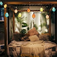 Vigdur Multicolor Fairy String Lights With 10 Bulbs Connectable Waterproof Decorative Indoor String Lights For Christmas Party Birthday Wedding Festival Bedroom Outdoor Patio