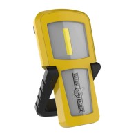 The HHL1030R Yellow Jacket 300 Lumen LED Rechargeable Handheld Light features a 30300 lumen flood light With a smooth dimming function simply hold the power button down to switch between high and low output modes The HHL1030R Rechargeable Handheld Light i