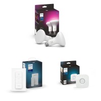 Philips Hue 85W Br30 White And Color Ambiance Led Smart Color-Changing Bulb - Pack Of 4 - E26, Indoor - Fits Recessed Cans For 5-6