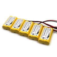 Elxjar 5Pack 24V 1200Mah Aa Nicd Battery Pack Replacement For Lithonia Elb2P401N Elb 2P401N Elb0310 Elb 0310 Powercell Pch