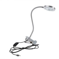 Mavis Laven 360 Flexible Permanent Makeup Tattoo Led Lamp Clip On Desk Light 25X Times Magnifier Magnifying Usb Light Lamp Cra