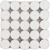 Hosley 120 Pcs Bulk Pack Mulberry Fragrance Highly Scented Tea Light Candle Ideal For Wedding Church Vigil Emergency Lanterns S