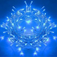 Twinkle Star 200 Led String Lights,66Ft Plug In String Lights 8 Modes Waterproof For Indoor Outdoor Christmas Tree Wedding Party Bedroom Blue