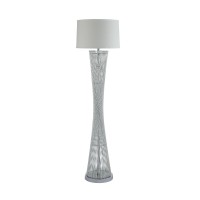 Bring home this gorgeous and classy modern style Floor Lamp which can easily enhance the ambiance of your room Showcasing circular lamp shade completed with hourglass shaped filament styled rod structure stand the Lamp will instantly brighten up any room