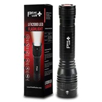 Peakplus High Powered Led Flashlight Lfx2000 Brightest High Lumen Light With 5 Modes Zoomable And Water Resistant Best Flashl