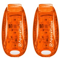 Everlightfx Usb Rechargeable Led Safety Light 2 Pack By Apace Super Bright Bike Tail Light Works Brilliantly As Running Ligh