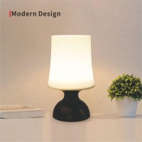 Riverlux Led Mood Light,Black And White Lamp,Nordic Style Table Lamp,Minimalist Desk Lamp,Nursery Night Light,Battery Operated Table Lamp,Children Bedside Gift, Portable Led Lamp