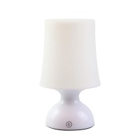 Riverlux Led Mood Light, Scandinavian Lamp, Battery Powered Night Light, Cordless Night Light, 100% Electrical Safety At Home, Minimalist Table Lamp, Small White Lamp, Gift Ideas