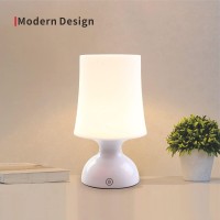 Riverlux Led Mood Light, Scandinavian Lamp, Battery Powered Night Light, Cordless Night Light, 100% Electrical Safety At Home, Minimalist Table Lamp, Small White Lamp, Gift Ideas