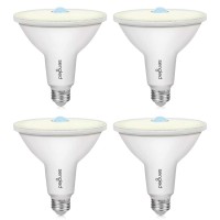 Sengled Motion Sensor Flood Lights Outdoor Dusk To Dawn Security Light Bulbs, E26 Par38 Motion Activated 3000K Warm White, 1050Lm, Waterproof Led Light Bulbs For Porch, Driveways, 4 Pack 4Rd Gen