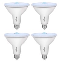 Sengled Motion Sensor Outdoor Light Dusk To Dawn Light Bulbs, Led Flood Lights Outdoor, Security Light E26 Par38 Motion Activated 5000K Daylight, 1050Lm, Waterproof, 4 Pack 4Rd Gen