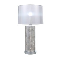 Acme Nordin Table Lamp In Chrome